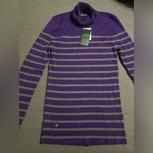 NEW with TAGS!!!! Ladies Medium Ralph Lauren Turtleneck Sweater.